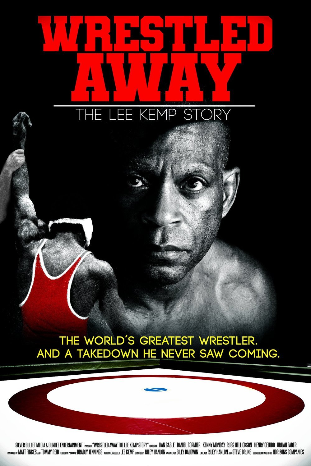 L'affiche du film Wrestled Away: The Lee Kemp Story