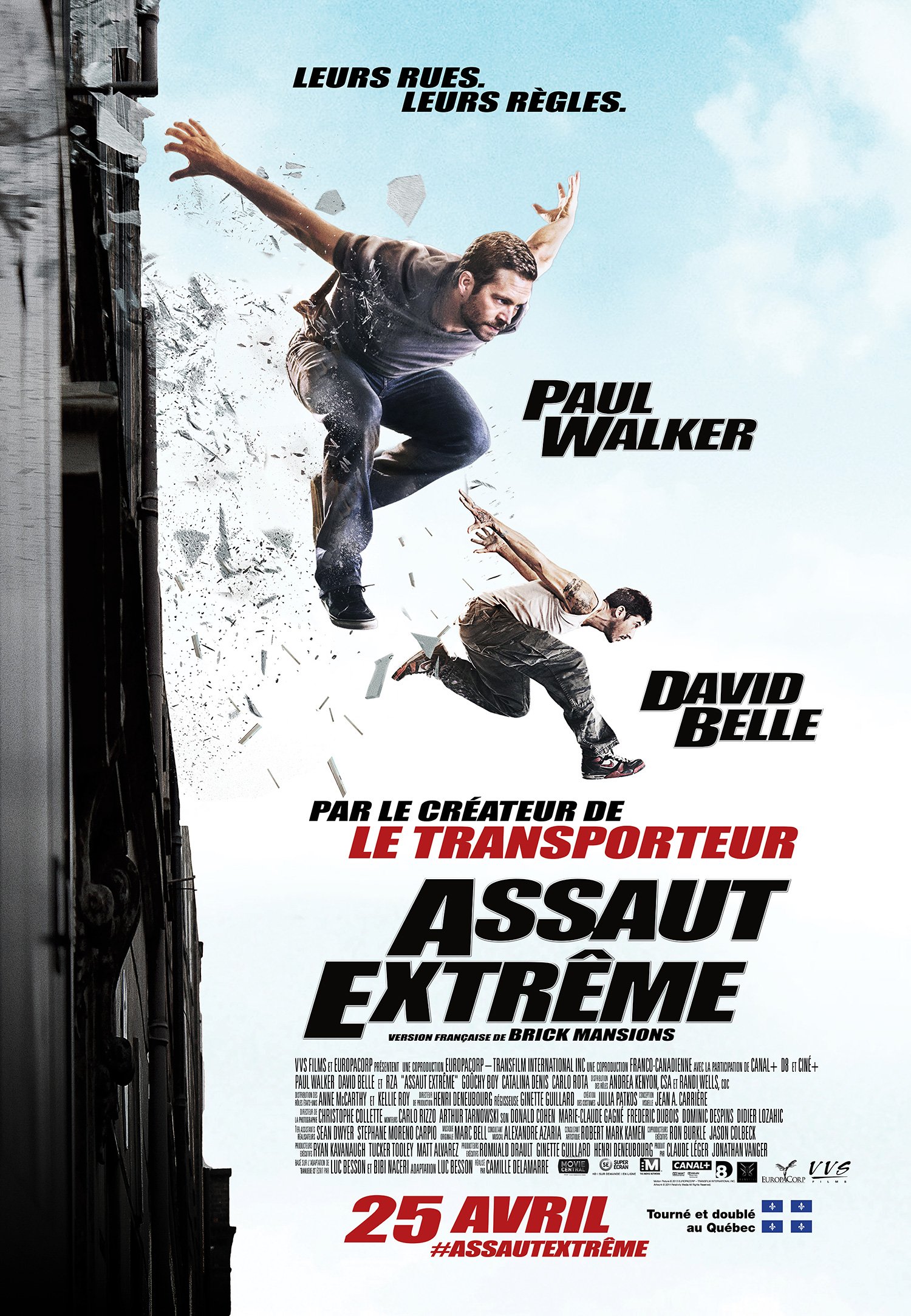 L'affiche du film Assaut extrême
