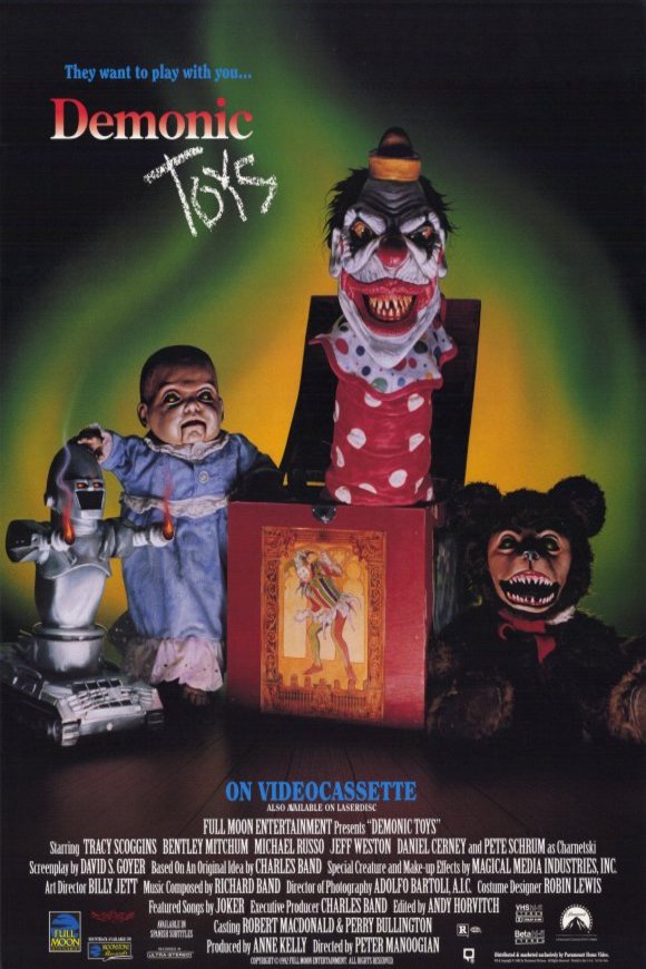 L'affiche du film Demonic Toys