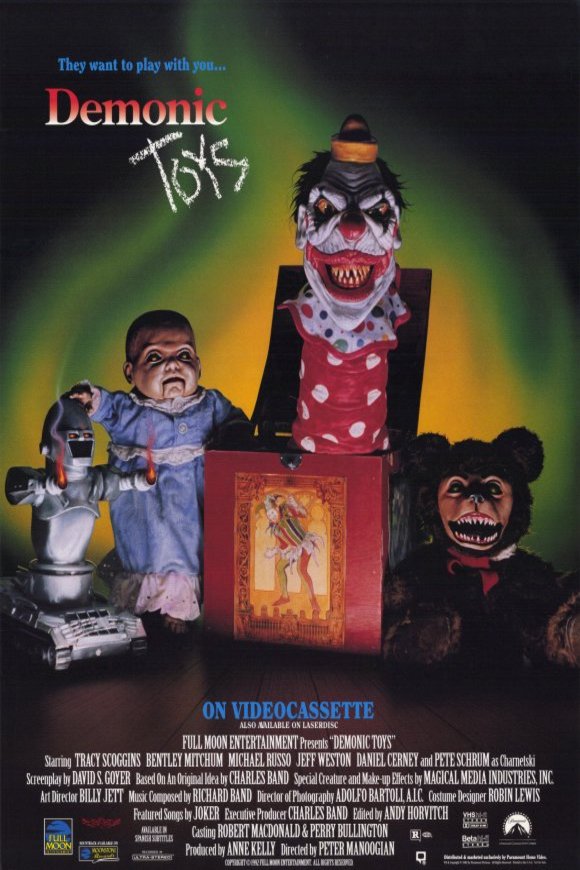 L'affiche du film Demonic Toys