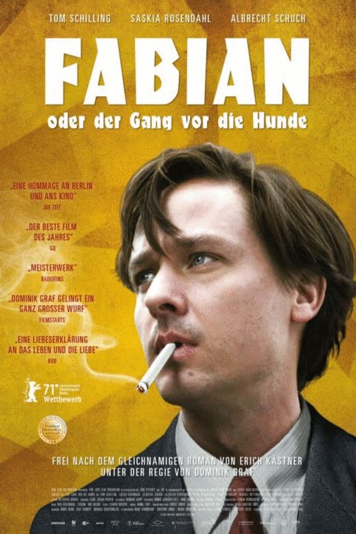 L'affiche originale du film Fabian oder Der Gang vor die Hunde en allemand