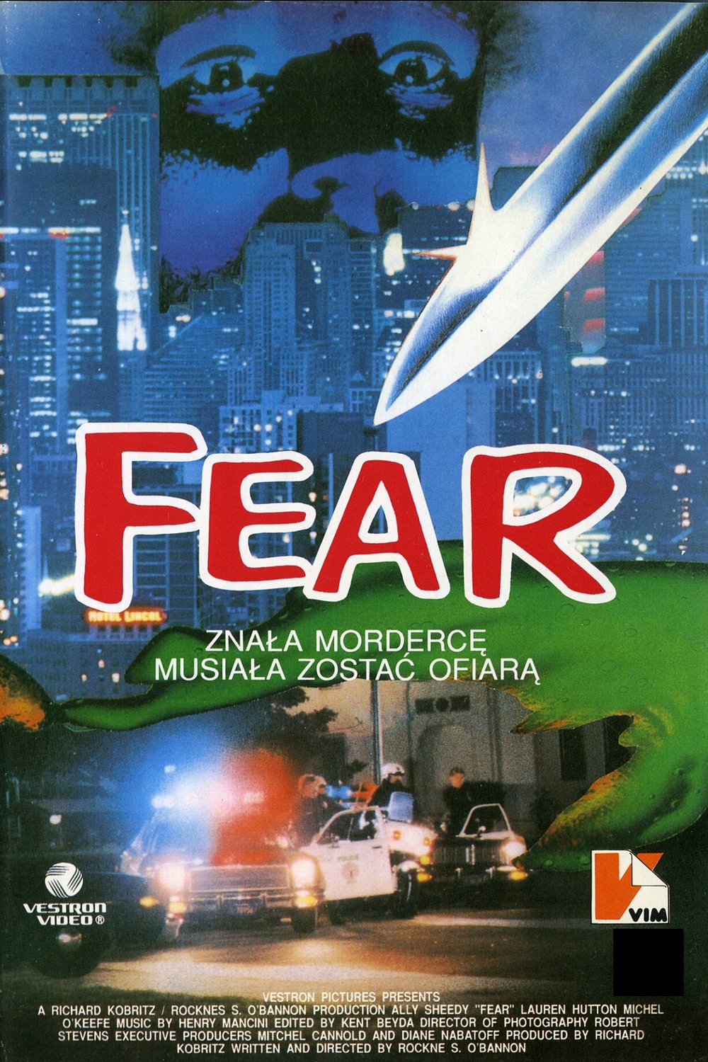 L'affiche du film Fear