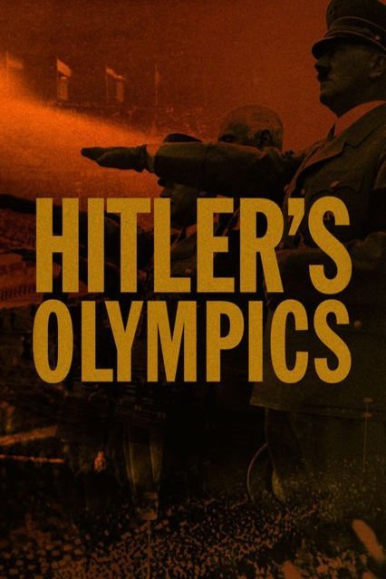 L'affiche originale du film Hitler's Olympics en anglais