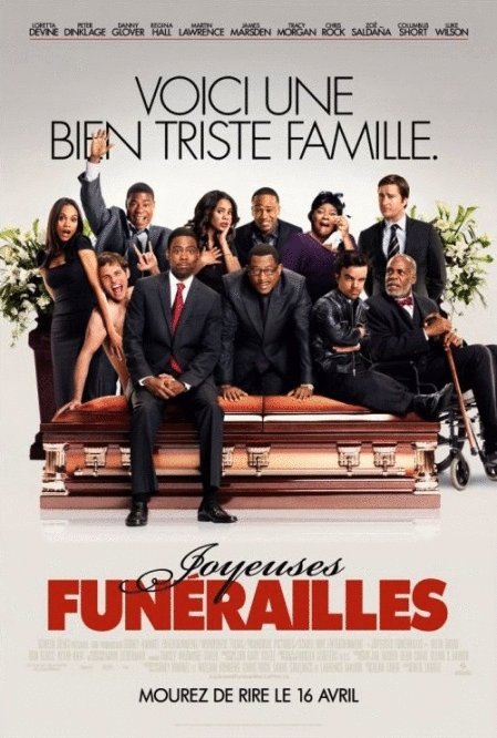 L'affiche du film Joyeuses funérailles