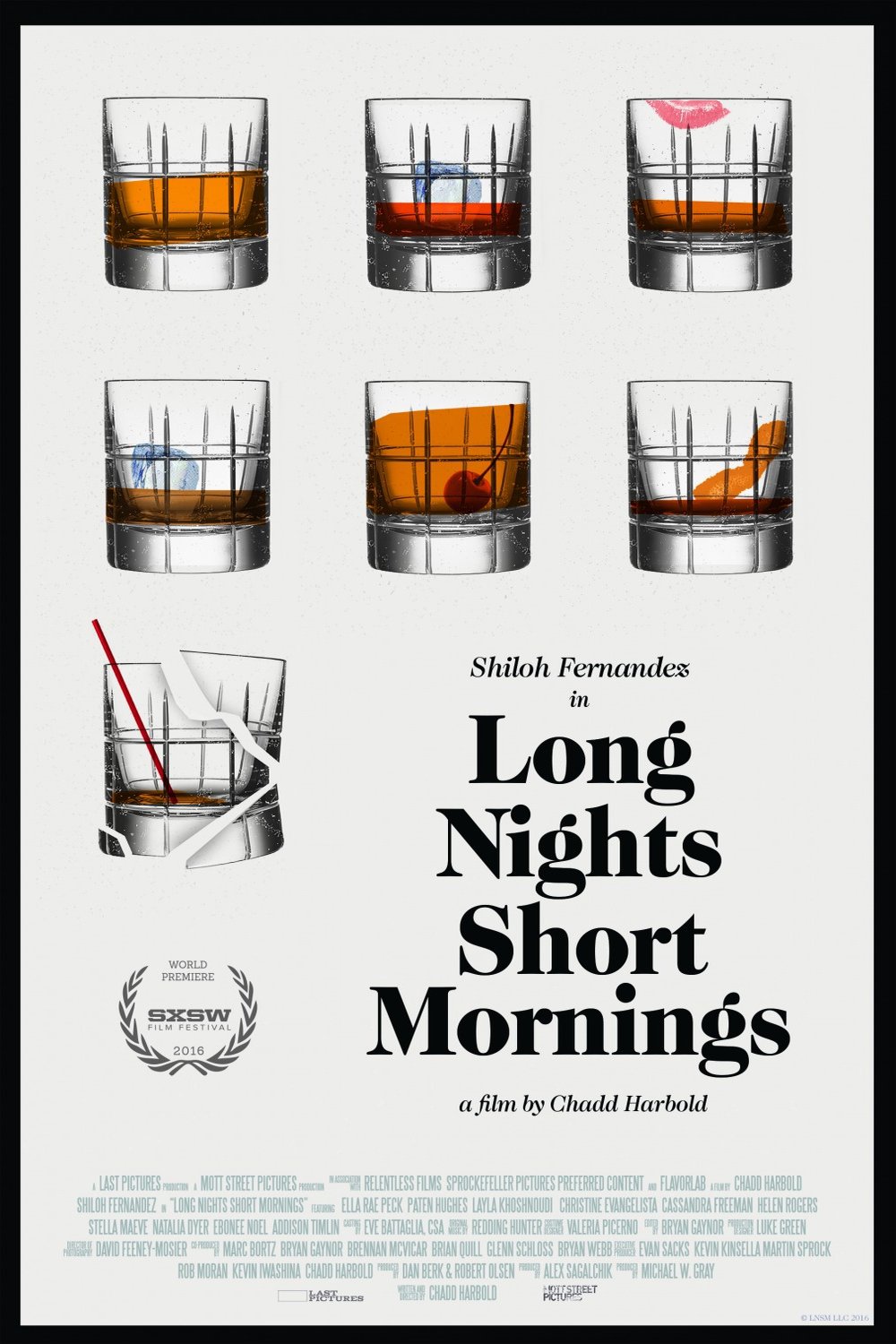 L'affiche du film Long Nights Short Mornings