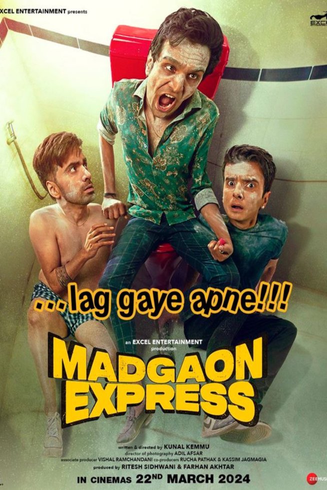 L'affiche originale du film Madgaon Express en 