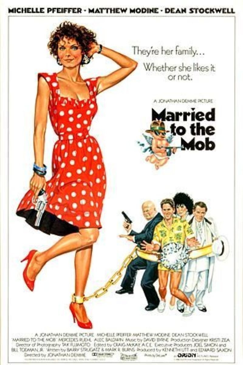 L'affiche du film Married to the Mob