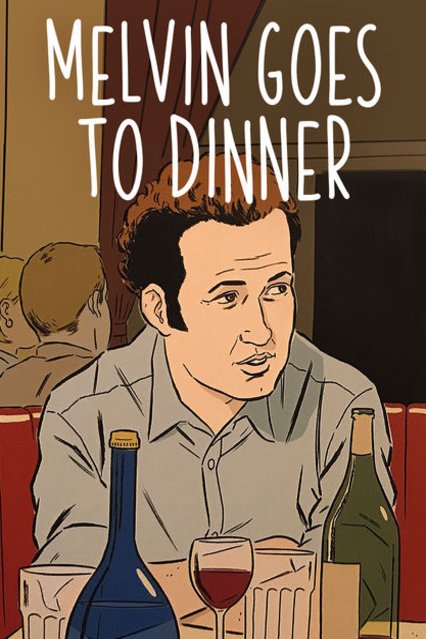 L'affiche du film Melvin Goes to Dinner