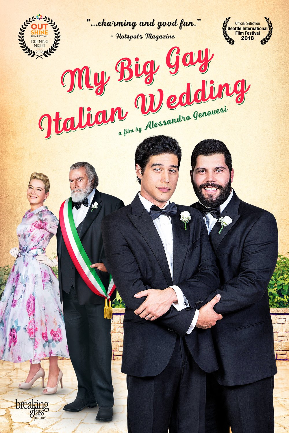 L'affiche du film My Big Gay Italian Wedding [2018]