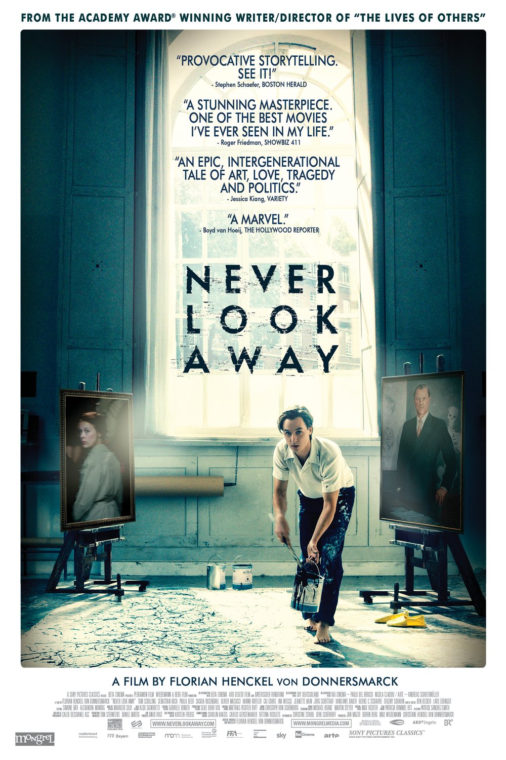 L'affiche du film Never Look Away