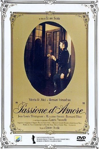 L'affiche originale du film Passione d'amore en italien