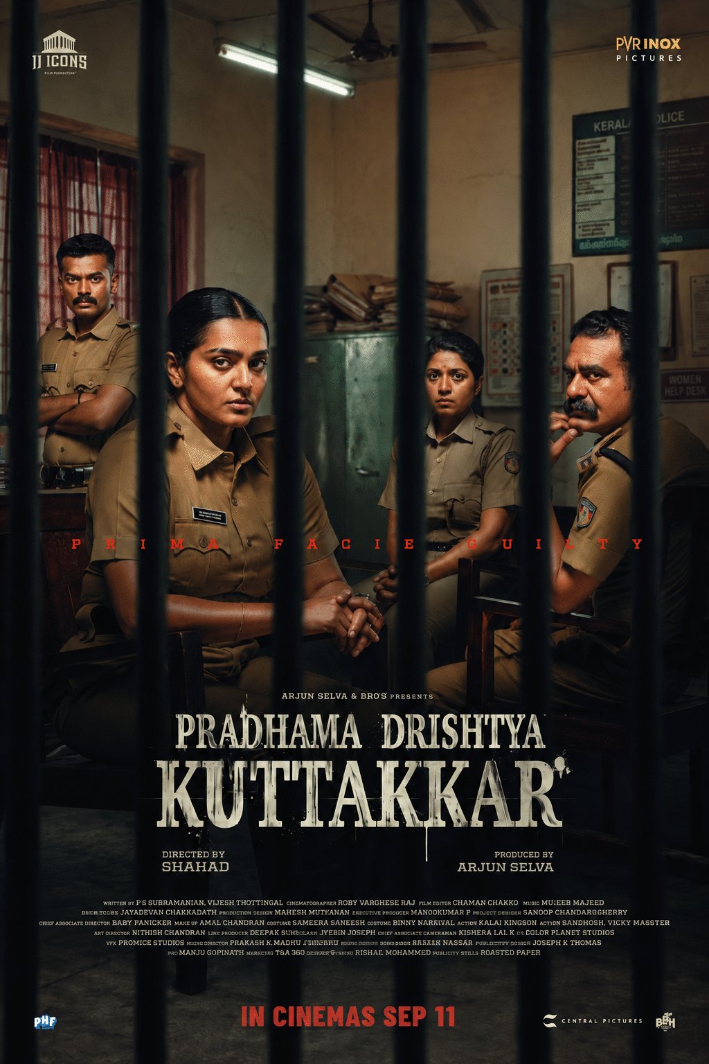 L'affiche du film Pradhama Drishtiya Kuttakkar [2026]