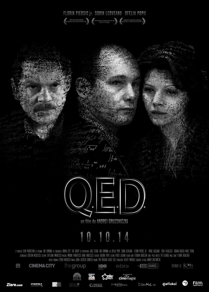 L'affiche originale du film Quod erat demonstrandum en Roumain