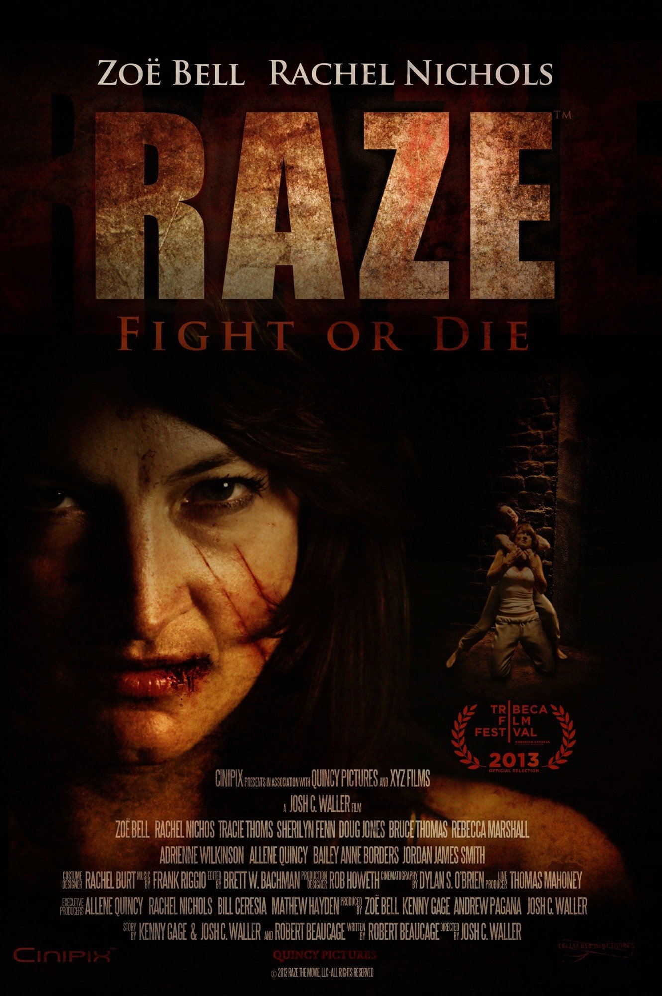 L'affiche du film Raze