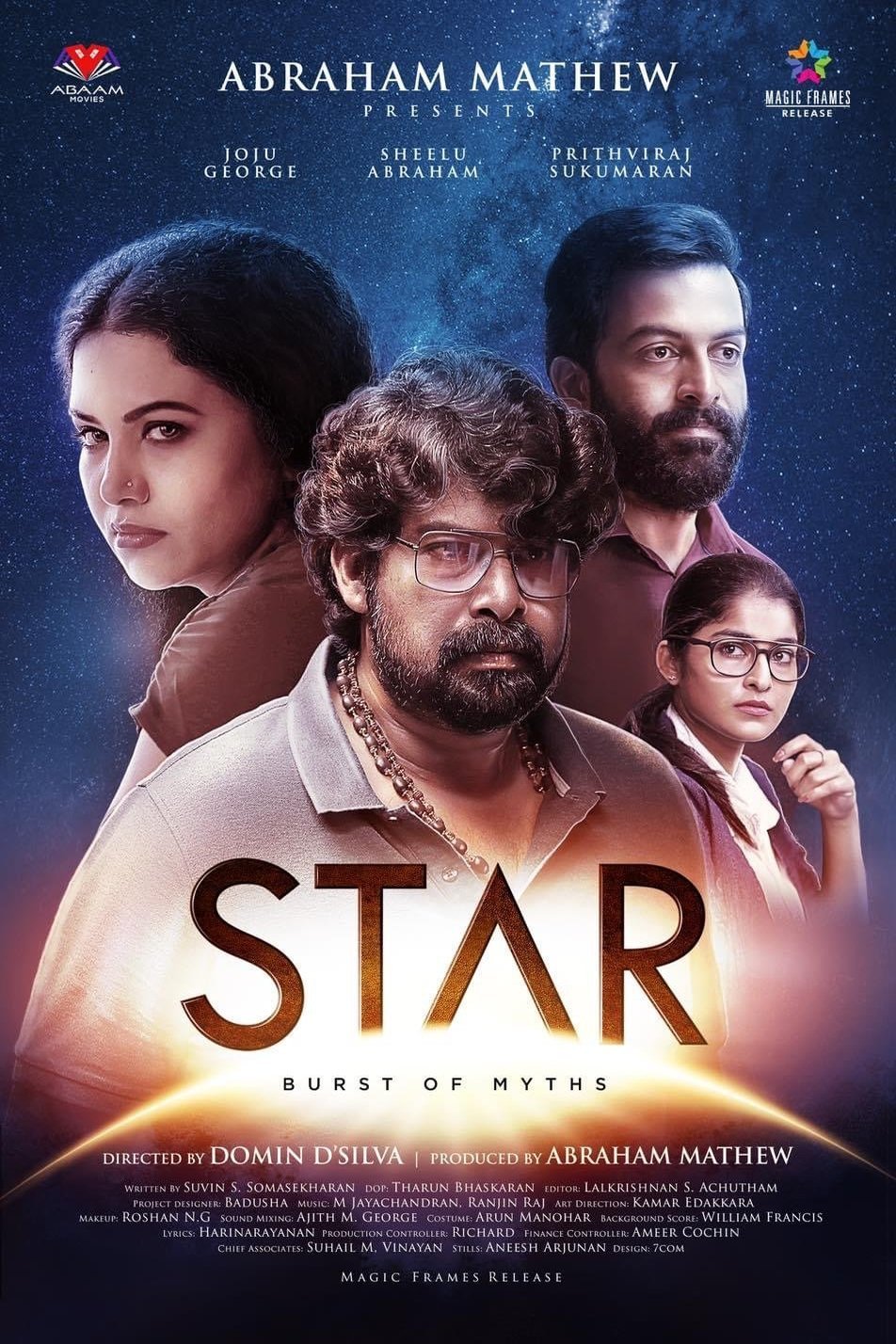 L'affiche originale du film Star en Malayâlam