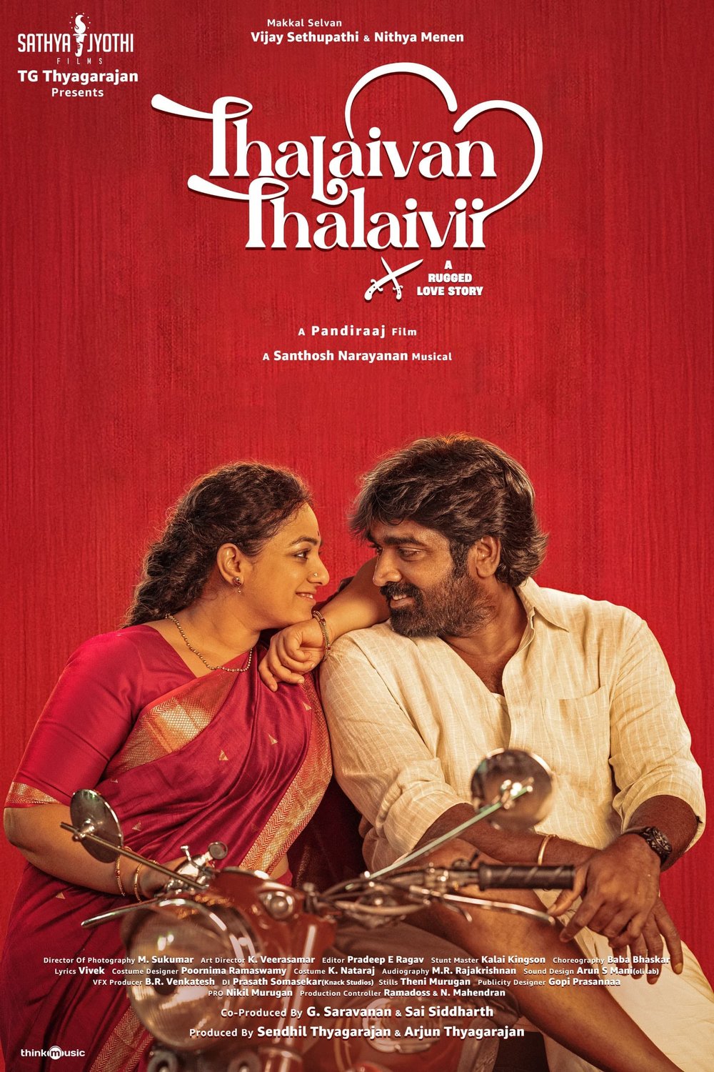 L'affiche du film Thalaivan Thalaivii [2025]