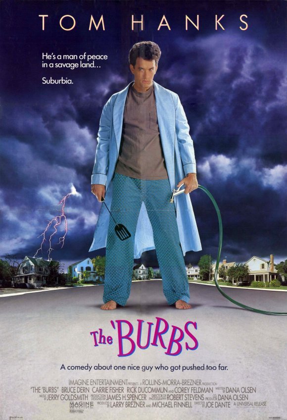 L'affiche du film The 'Burbs