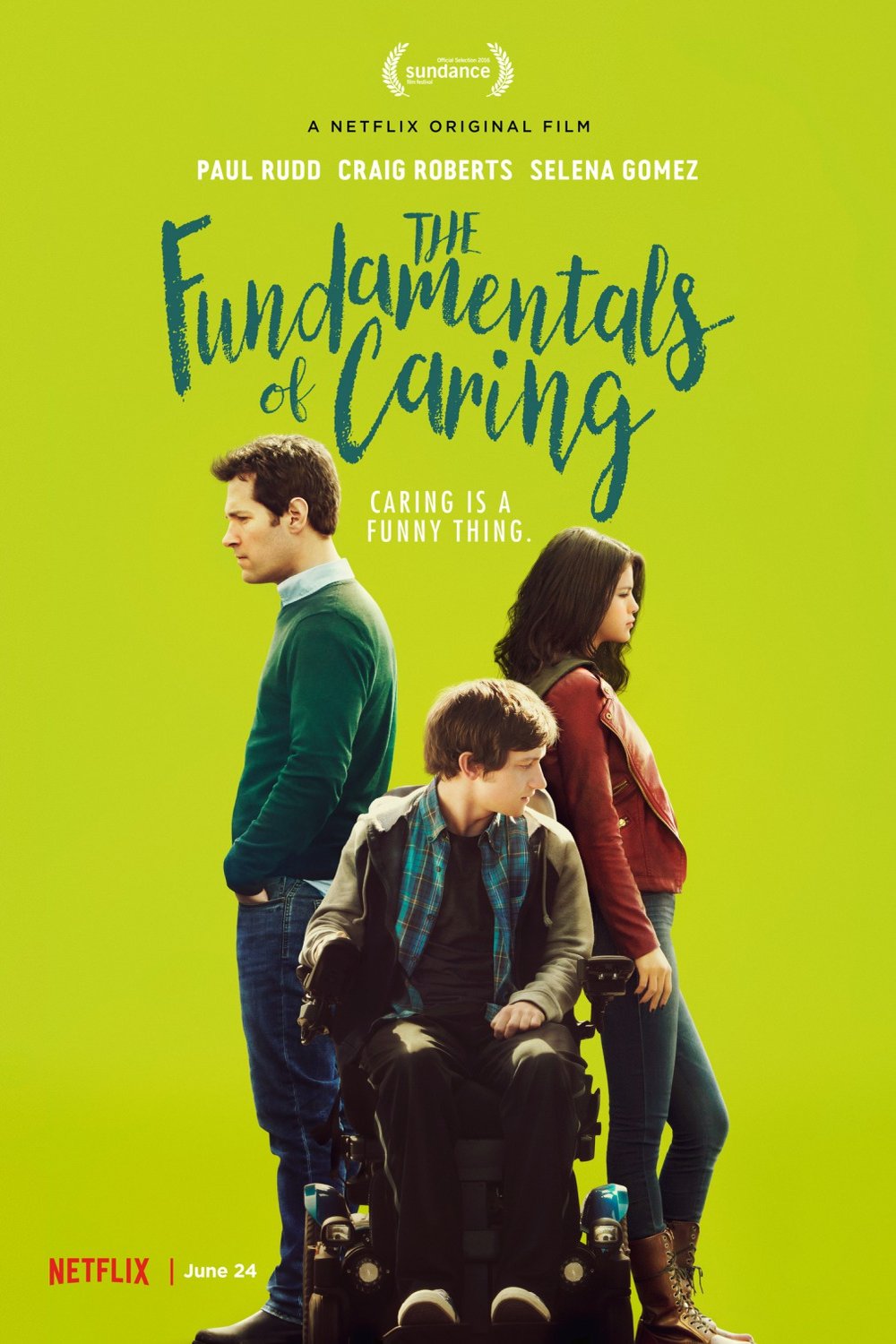 L'affiche du film The Fundamentals of Caring [2016]