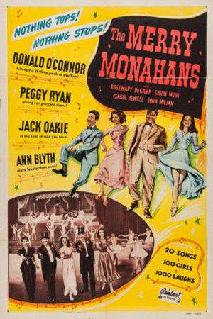 L'affiche du film The Merry Monahans