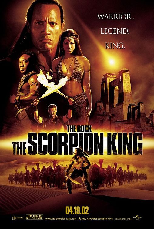 L'affiche du film The Scorpion King