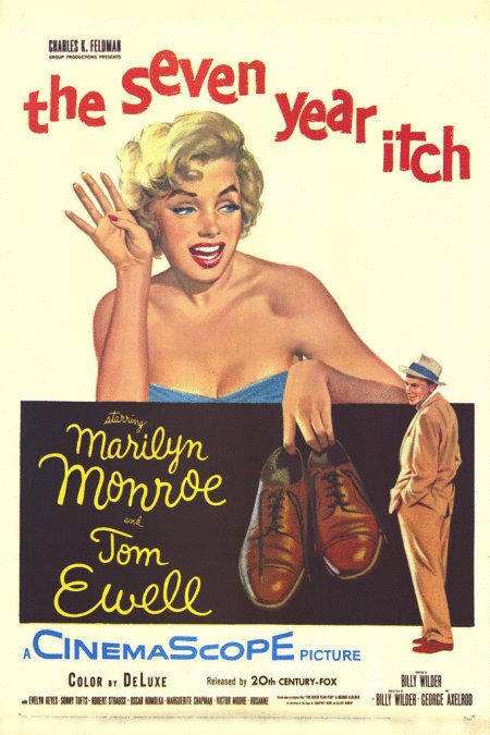 L'affiche du film The Seven Year Itch