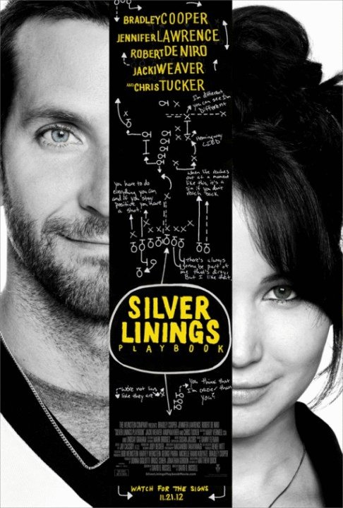 L'affiche du film The Silver Linings Playbook