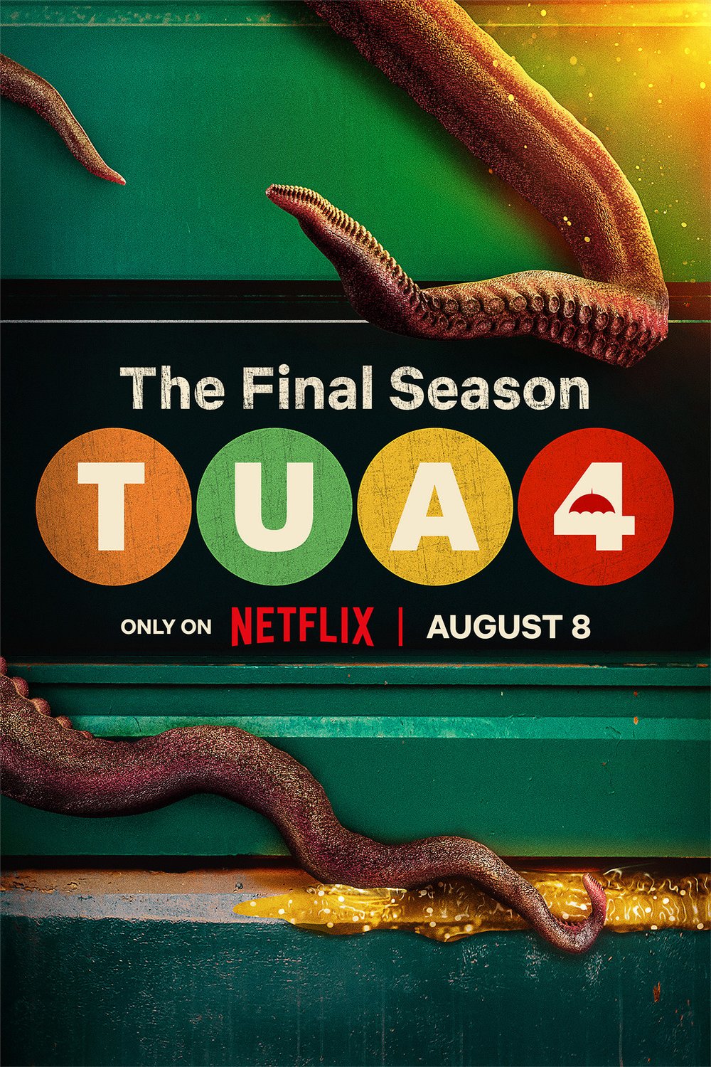 L'affiche du film The Umbrella Academy