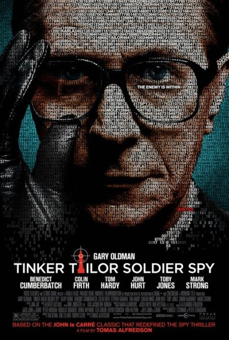 L'affiche du film Tinker Tailor Soldier Spy
