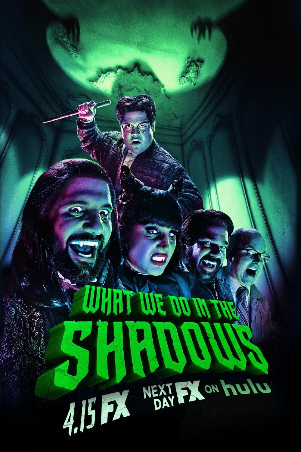 L'affiche du film What We Do in the Shadows