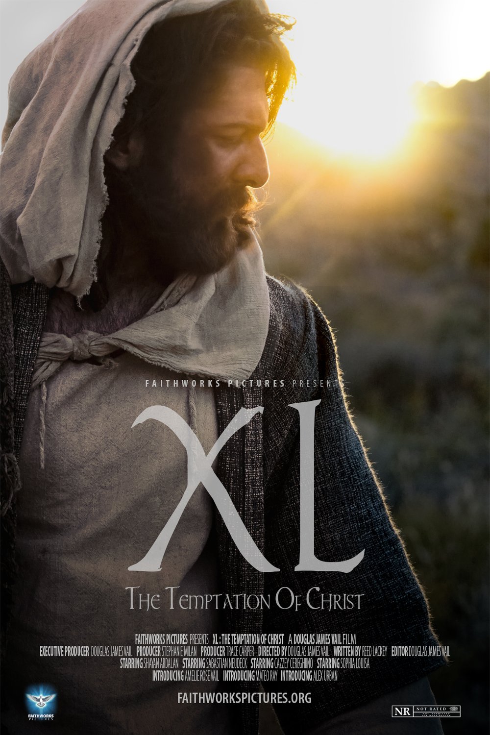 L'affiche originale du film XL: The Temptation of Christ en anglais