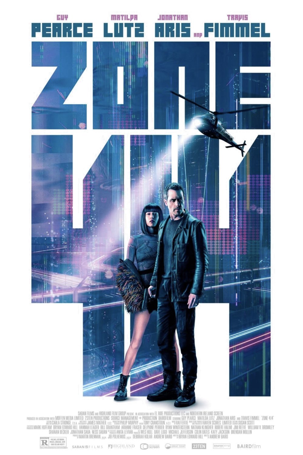 L'affiche du film Zone 414