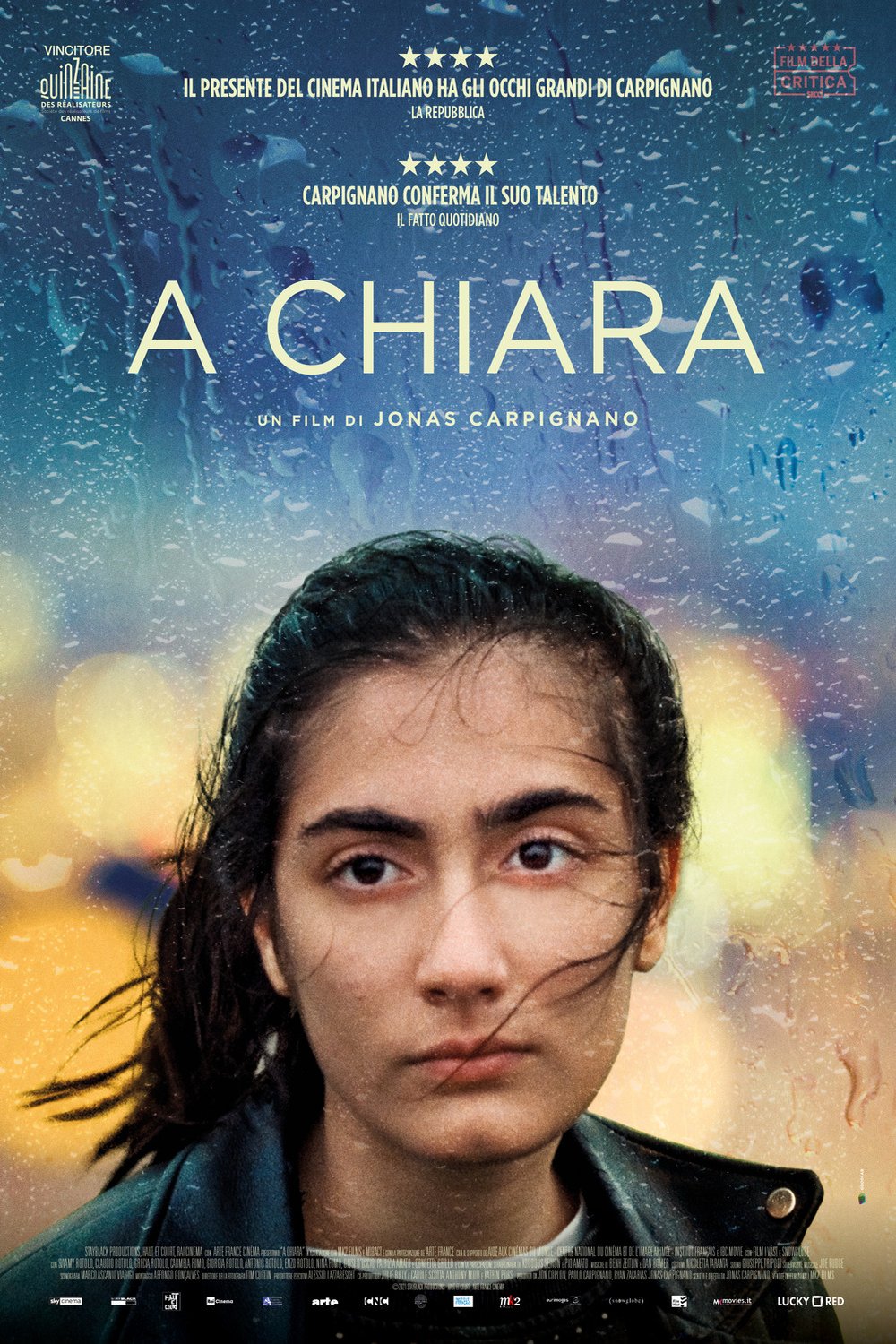 L'affiche originale du film A Chiara en italien