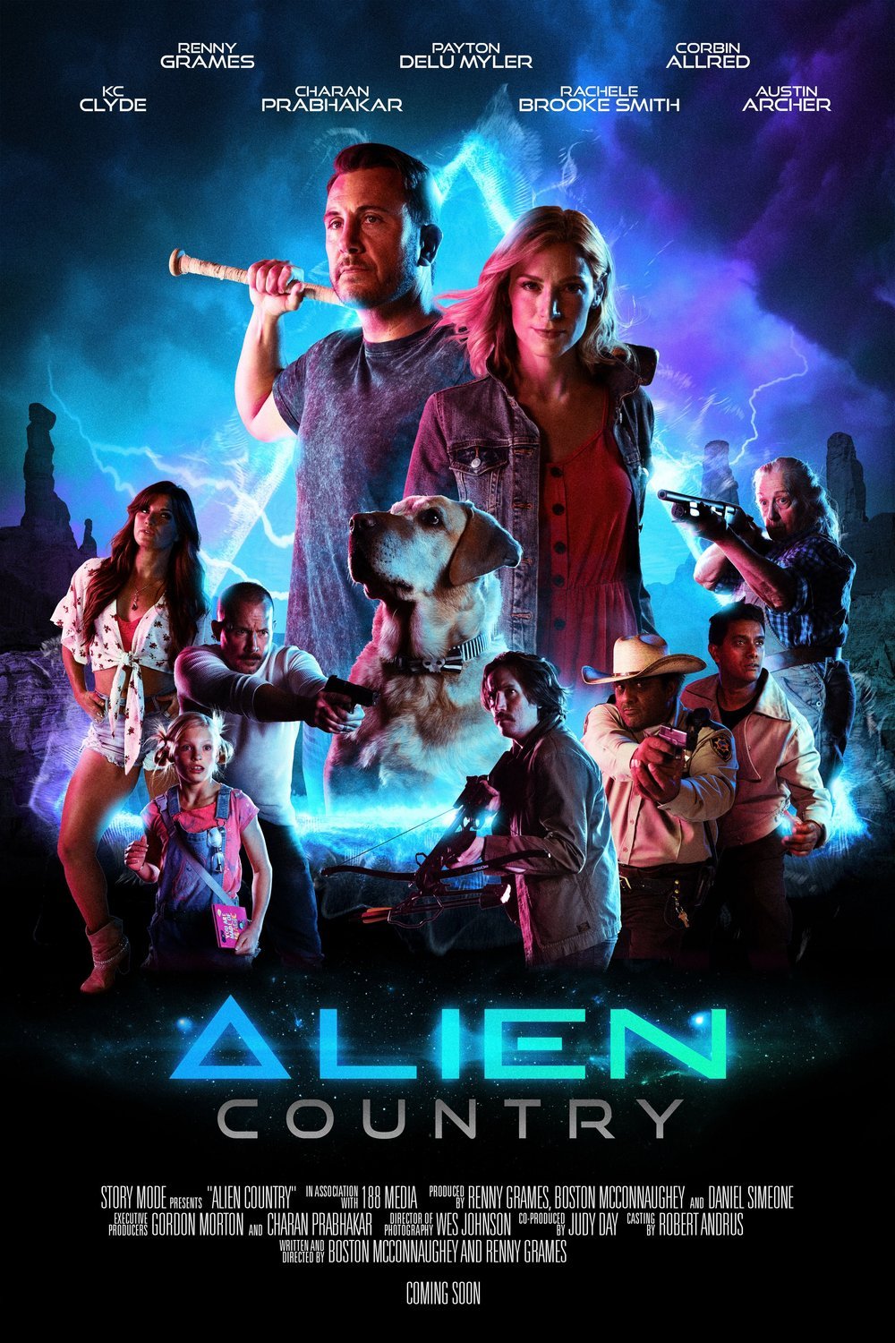 L'affiche du film Alien Country [2024]