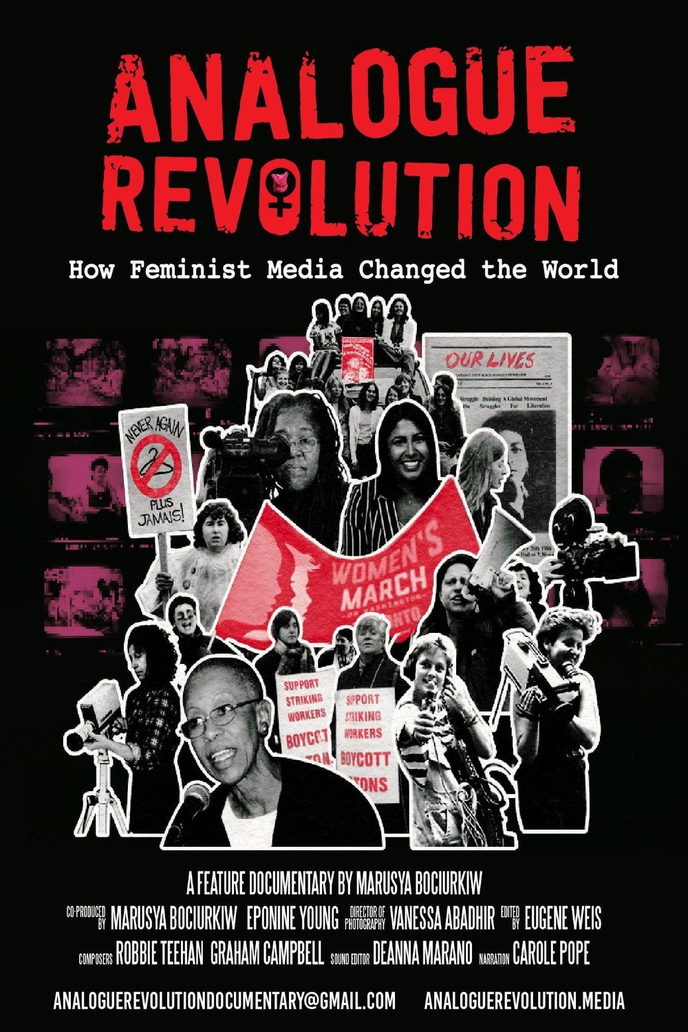 Poster of the movie Analogue Revolution: How Feminist Media Changed the World