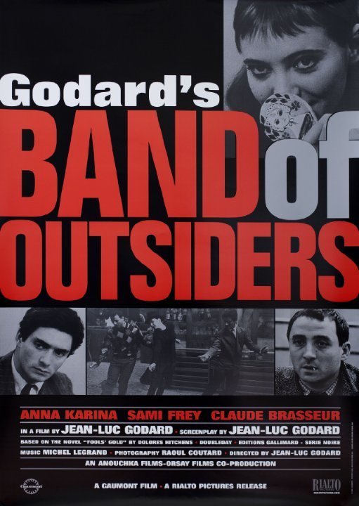 L'affiche du film Band of Outsiders