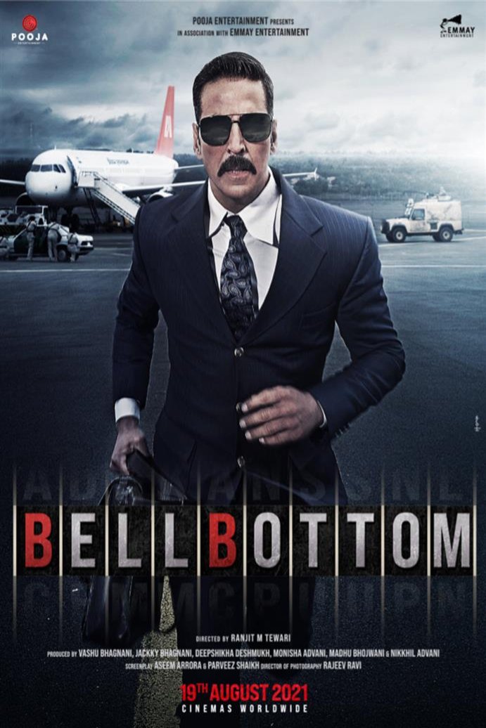 L'affiche originale du film Bellbottom en Hindi