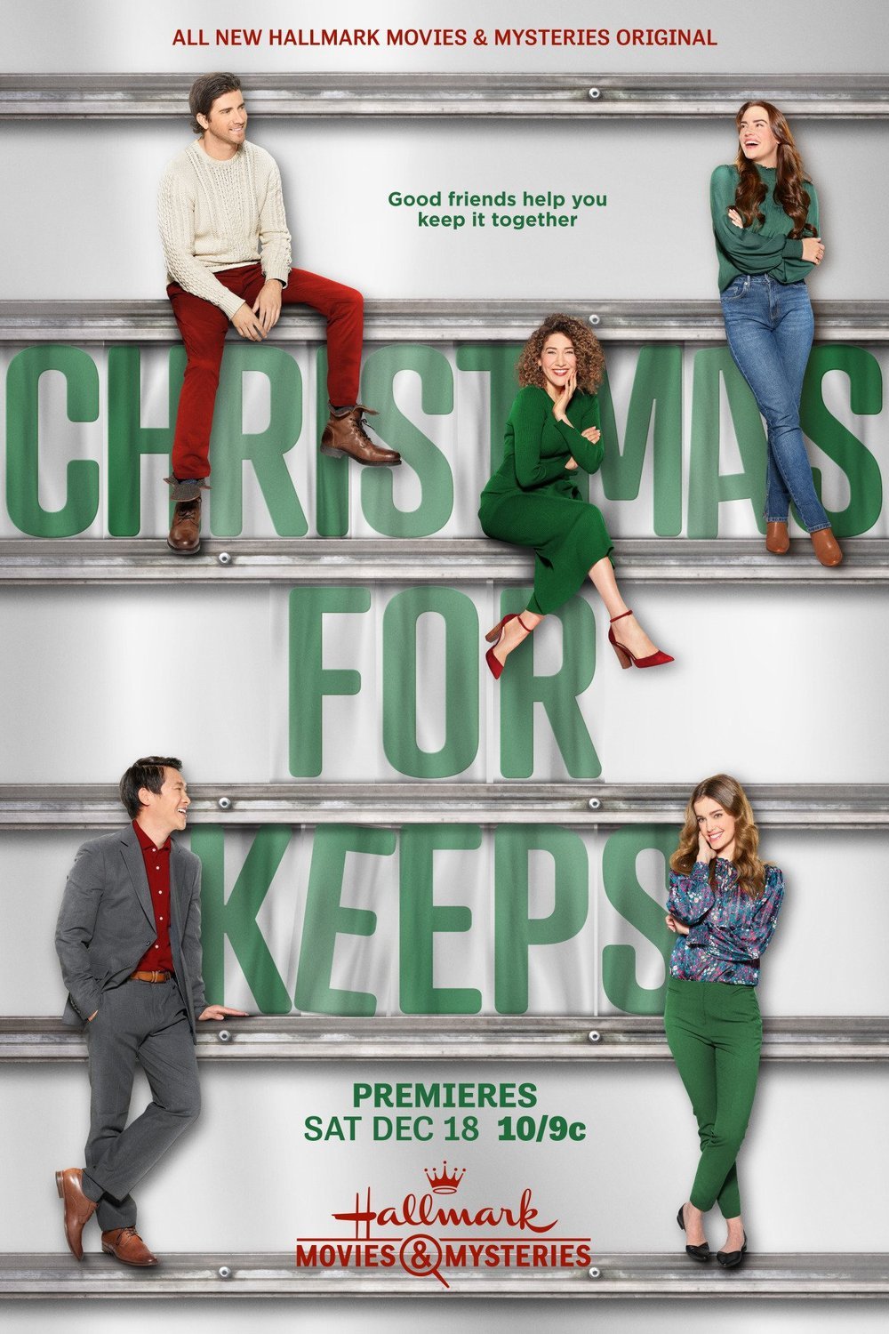L'affiche du film Christmas for Keeps
