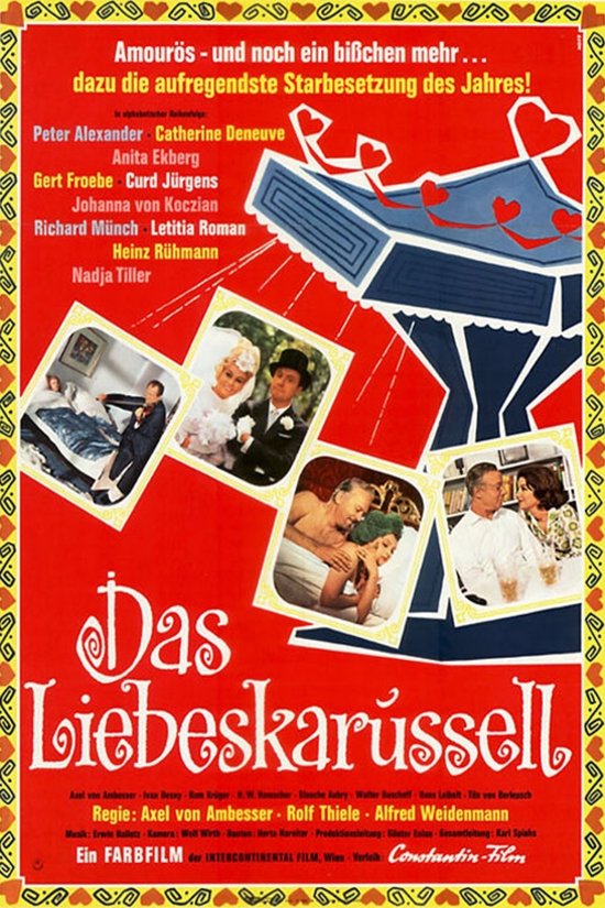 German poster of the movie The Daisy Chain