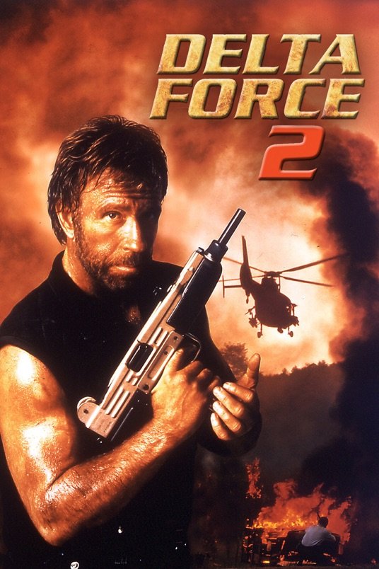 L'affiche du film Delta Force 2: The Colombian Connection