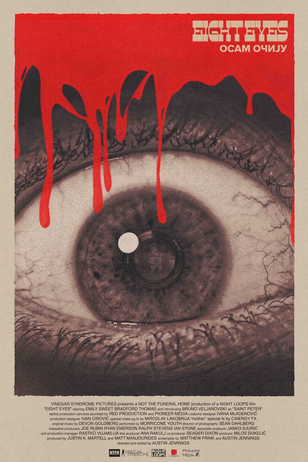 L'affiche du film Eight Eyes [2023]