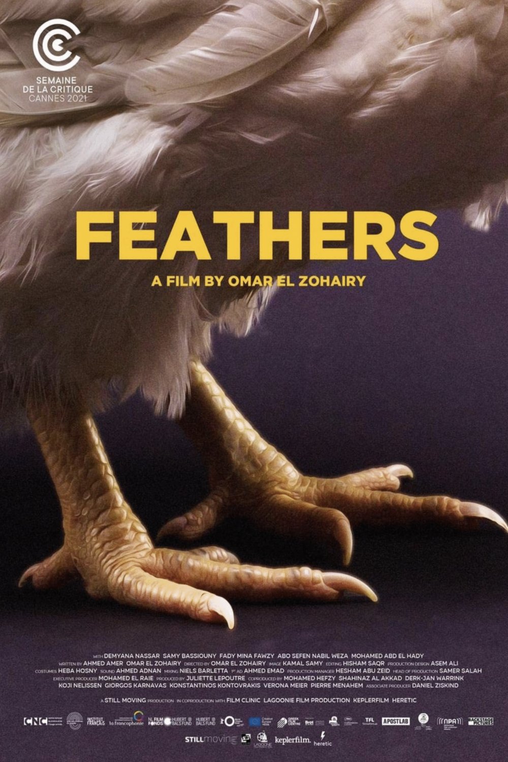 Arabic poster of the movie Feathers