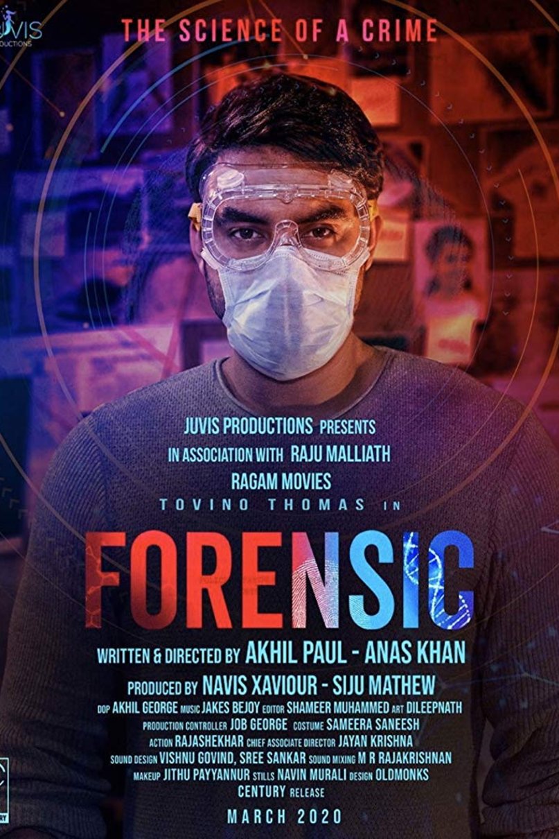 L'affiche originale du film Forensic en Malayâlam