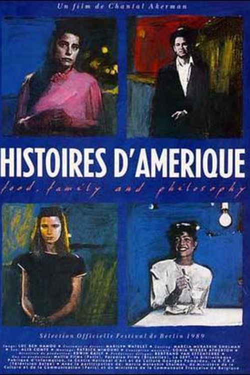 L'affiche du film Histoires d'Amérique [1989]