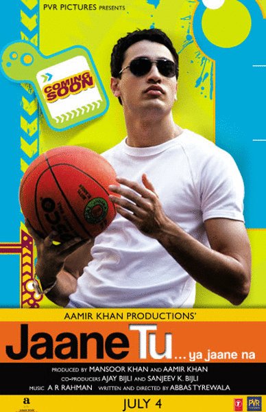 L'affiche originale du film Jaane Tu... Ya Jaane Na en Hindi