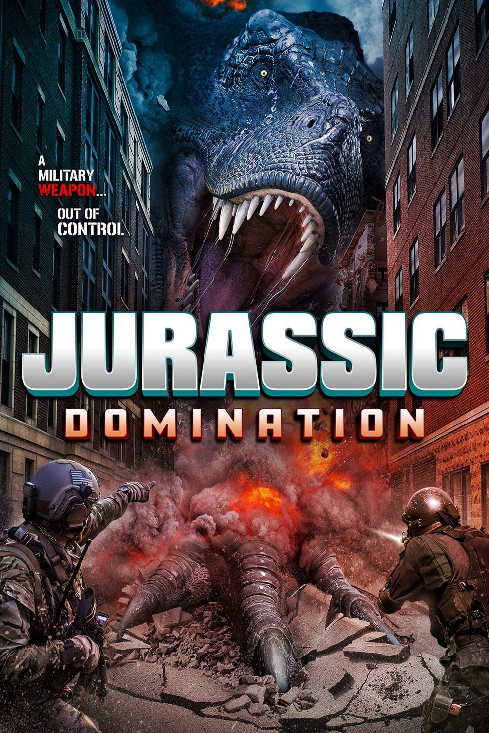 L'affiche du film Jurassic Domination