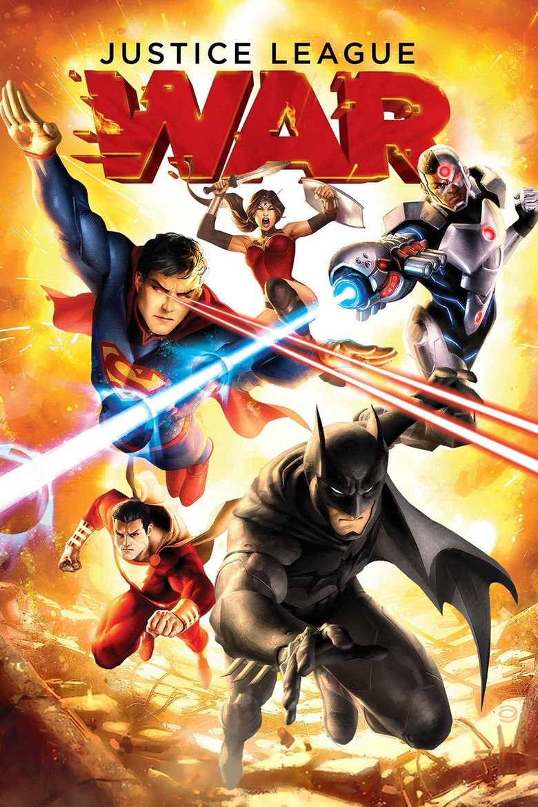 L'affiche du film Justice League: War