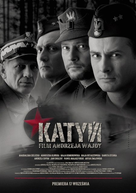 L'affiche du film Katyń