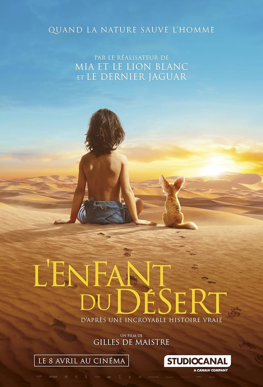 L'affiche du film L'enfant du désert