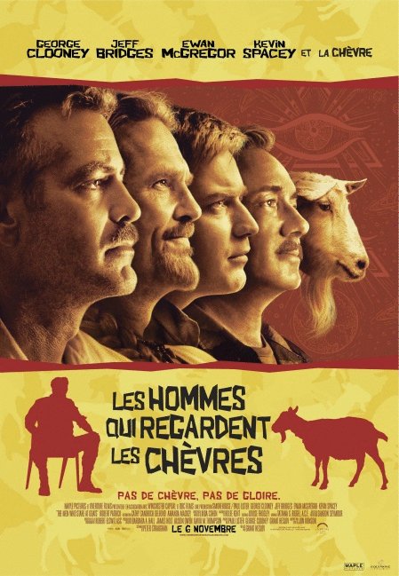 Poster of the movie Les Hommes qui regardent les chèvres