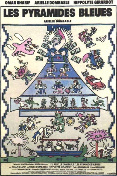 L'affiche du film Les pyramides bleues